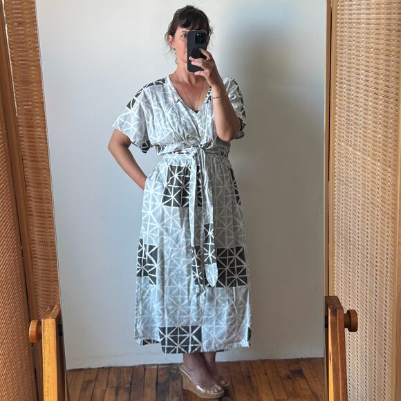 SEEK COLLECTIVE Roma Dress in Geode - Picture 1 of 9
